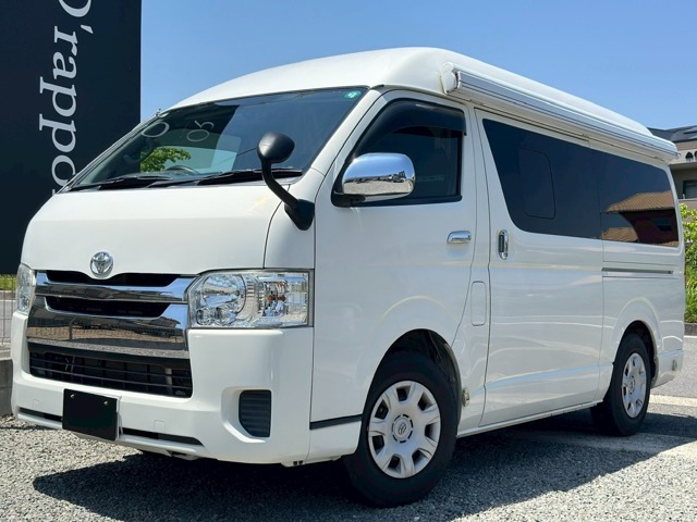 ☆禁煙車☆水道☆冷蔵庫☆リアTV☆LEDヘッドライト☆外ナビ（AVIC-RZ07)☆地デジTV☆Rカメラ☆ドラレコ☆ETC☆禁煙車☆100Vコンセント☆DC12Vソケット☆外部100V入力ケーブル