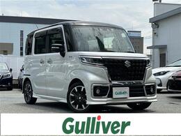 スズキ スペーシア 660 カスタム ハイブリッド XS 全周囲カメラ ワンオーナー メーカーナビ
