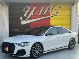 アウディ A8 55 TFSI クワトロ 4WD ワンオーナー　SラインPKG