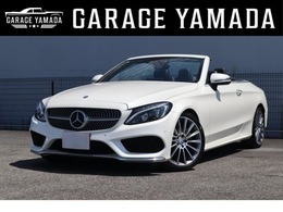 メルセデス・ベンツ Cクラスカブリオレ C180 スポーツ 電動オープン　純正ナビ・フルセグ・バック