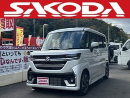 スズキ スペーシア 660 カスタム ハイブリッド XSターボ 全方位モニター付メモリーナビ装着車