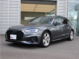アウディ A4アバント 40 TDI クワトロ Sライン ディーゼルターボ 4WD ブラックスタイル　18AW　TVチューナー　マ