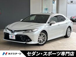 トヨタ カムリ 2.5 G レザーパッケージ E-Four 4WD JBLサウンド　革シート　セーフティセンス