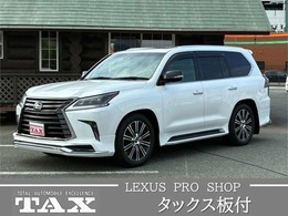 レクサス LX 570 ブラック シークエンス 4WD モデリスタエアロ・マークレビンソン・パワ