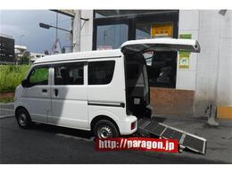 スズキ エブリイ 660 ウィズ 車いす移動車 助手席側リアシート付 デュアルカメラブレーキサポート