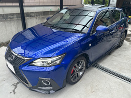 レクサス CT 200h Fスポーツ TRDエアロ　サンルーフ 黒ルーフ　レッド内