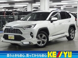 トヨタ RAV4 2.5 ハイブリッド G E-Four 4WD ワンオーナー　モデリスタエアロ