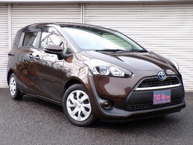 消費税込み価格！！　28年　シエンタ　G　トヨタセーフティセンス　CVT　ナビTV　Bluetooth　バックカメラ　HYBRID　横滑り防止付き　プライバシーガラス　オートハイビーム　電動格納ドアミラー　両側電動ドア