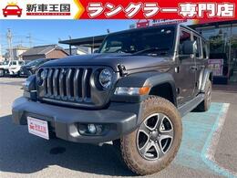 ジープ ラングラー アンリミテッド スポーツ 4WD 純正ディスプレイオーディオ