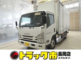 いすゞ エルフ 3.8t 高床 ワイドロング 保冷バン オートフロア付