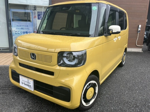 当店元試乗車NBOX入荷いたしました！ファッションスタイル・オータムイエロー・デカナビ・前後ドラレコ装備！オシャレ好き必見です