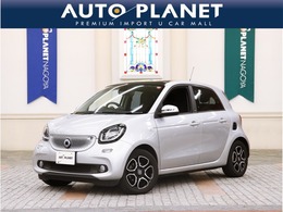 スマート フォーフォー プライム ツイナミック 革S/ガラスルーフ/禁煙車/AndroidAuto/ナビ