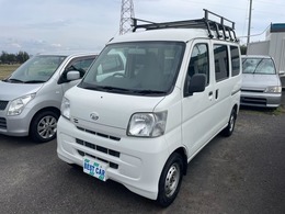 ダイハツ ハイゼットカーゴ 660 デラックス ハイルーフ 4WD ルーフキャリア　エアコン　パワステ