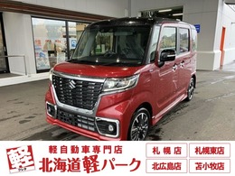 スズキ スペーシア 660 カスタム ハイブリッド XS 4WD 衝突被害軽減ブレーキ　電動スライドドア