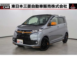 三菱 eKカスタム 660 アクティブギア 2WD　禁煙　ターボ　メモリーナビ　全方位