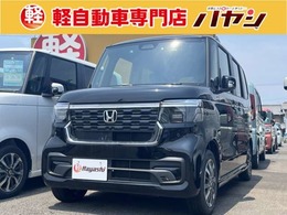 ホンダ N-BOX カスタム 660 届出済未使用車/片側PS/BC/LED/ブレサポ付