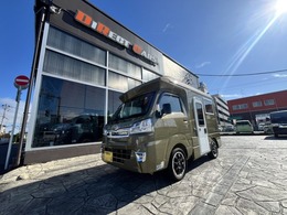 ダイハツ ハイゼットトラック 660 スタンダード 3方開 4WD サブバッテリー シンク ソーラー ベット