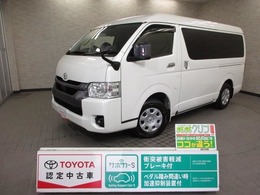 トヨタ ハイエース 2.7 GL ロング ミドルルーフ 4WD メモリーナビ　後席モニター　全周囲カメラ