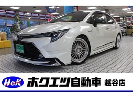 トヨタ カローラ 1.8 ハイブリッド WxB モデリスタエアロ・純正9型ディスプレイ・