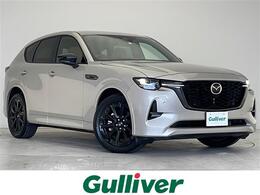 マツダ CX-60 3.3 XDハイブリッド プレミアム スポーツ ディーゼルターボ 4WD 衝突軽減 BOSE 純正ナビ サンルーフ BSM