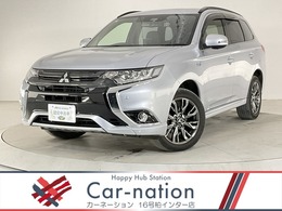 三菱 アウトランダーPHEV 2.0 S エディション 4WD 1オーナー eアシスト追加機能 ルーフレール