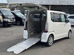 ホンダ N-BOX+ 660 G 車いす仕様車 リアシート無しタイプ 電動ウィンチ 車椅子固定用シートベルト