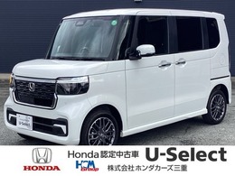 ホンダ N-BOX カスタム 660 ターボ 4WD 純正9インチナビ ドラレコ ETC 禁煙車