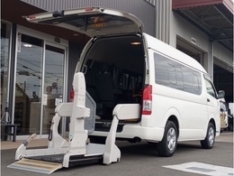 トヨタ ハイエースバン 2.0 ウェルキャブ Bタイプ ロング 車検 2年付　トヨタセーフティセンス