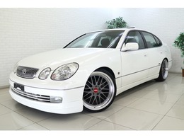 トヨタ アリスト 3.0 V300ベルテックスエディション サンルーフ社外20インチアルミ車高調
