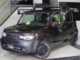 日産 キューブ 1.5 15X インディゴ ＋プラズマ ワンオーナー・マッドタイヤ・アゲサス