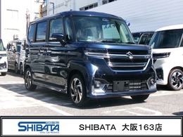 スズキ スペーシア 660 カスタム ハイブリッド XSターボ スズキ保証付　デュアルセンサーブレーキサ