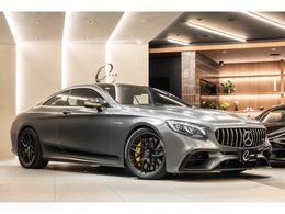 メルセデスAMG Sクラスクーペ S63 4マチックプラス 4WD イエローナイトエディション　OP371　AMGカ