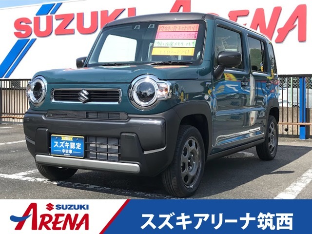 ご覧いただきましてありがとうございます！あたらしい遊べる軽！前後軽減ブレーキ付ハスラーGタイプ入庫しました！丸目ライトのLEDで夜間走行も安心安全です！