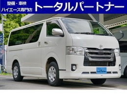 トヨタ ハイエースバン 2.8 スーパーGL ロング ディーゼルターボ 4WD スマートキー/プッシュスタート/ナビ/Bカメ