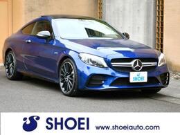 メルセデスAMG Cクラスクーペ C43 4マチック 4WD ワンオーナーパノラミックRレッドレザー純