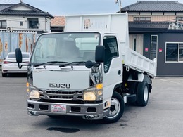 いすゞ エルフ 3t　ダンプ KYOKUTOダンプターボ6速マニュアル