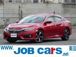 ホンダ シビックセダン 1.5 ホンダセンシング　黒革シート　純正17イン