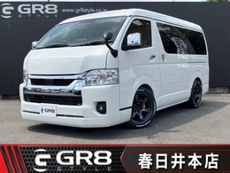 トヨタ ハイエース 2.7 GL ロング ミドルルーフ 新車未登録 大型ナビ 天吊モニタ パワスラ