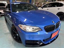 BMW 2シリーズクーペ 220i Mスポーツ 新品アイバッハダウンサス　新品20mmワイト