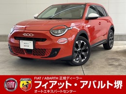 フィアット 600e ラ プリマ 弊社元デモカー　新車保証継承　デジタルイ