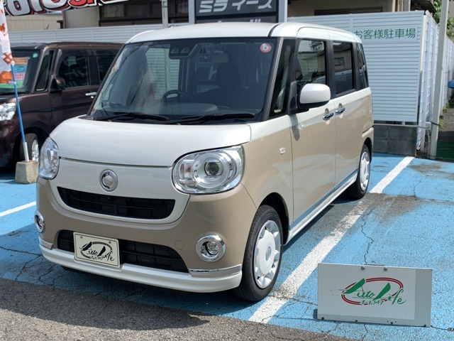 ご覧いただきありがとうございます！オートライフです。R2年ダイハツ・ムーヴキャンバス入庫致しました！お色はナチュラルベージュとホワイトのツートンです！