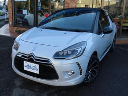 DSオートモビル DS3カブリオ ソー パリジェンヌ 特別仕様　純正埋込ナビ　Rカメラ　禁煙車