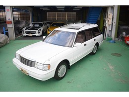 トヨタ クラウンワゴン 2.5 ロイヤルサルーン 記録簿13枚保証書 禁煙 法人1オーナー　7人