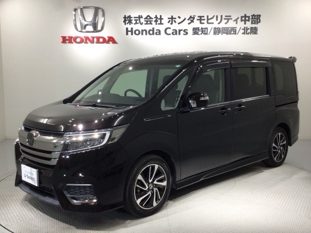 全国納車可 第三者機関評価書付 最長5年保証 ワンオーナー ナビVXM-185VFI TV Rカメラ CD録音 BTオーディオDVD装備のステップワゴンスパーダ クールスピリットホンダセンシング入庫！