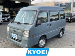 スバル サンバー 660 トランスポーター 3速AT　ナビ　ETC　ワンセグTV　DVD　Bluet
