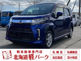 ダイハツ ムーヴ 660 カスタム RS ハイパー SAIII 4WD 衝突被害軽減ブレーキ　スマートキー