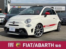 アバルト 595C ツーリズモ 赤革 カープレイ対応 キセノン 電動ルーフ