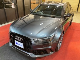 アウディ RS6アバント パフォーマンス 4WD SRセラミックBKカーボンPKG RSエグゾースト