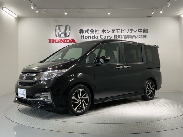 全国納車可 第三者機関証明書付 Honda SENSING 1年保証 純正ナビ フルセグRカメラ BTオ-ディオDVD ETC 両側電動ドア VSA装備のステップワゴンスパーダ クールスピリット入庫！