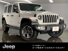 ジープ ラングラー アンリミテッド サハラ 2.0L 4WD ワンオーナー　レザーシート　シートヒータ